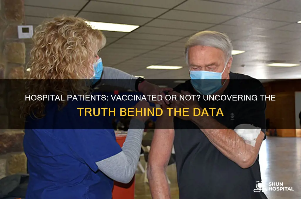 are people in hospital vaccinated