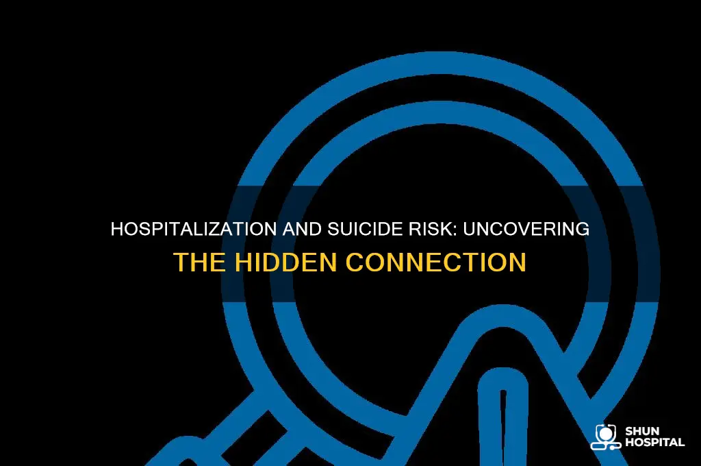 are people nore likely to commit suicide when hospitalized