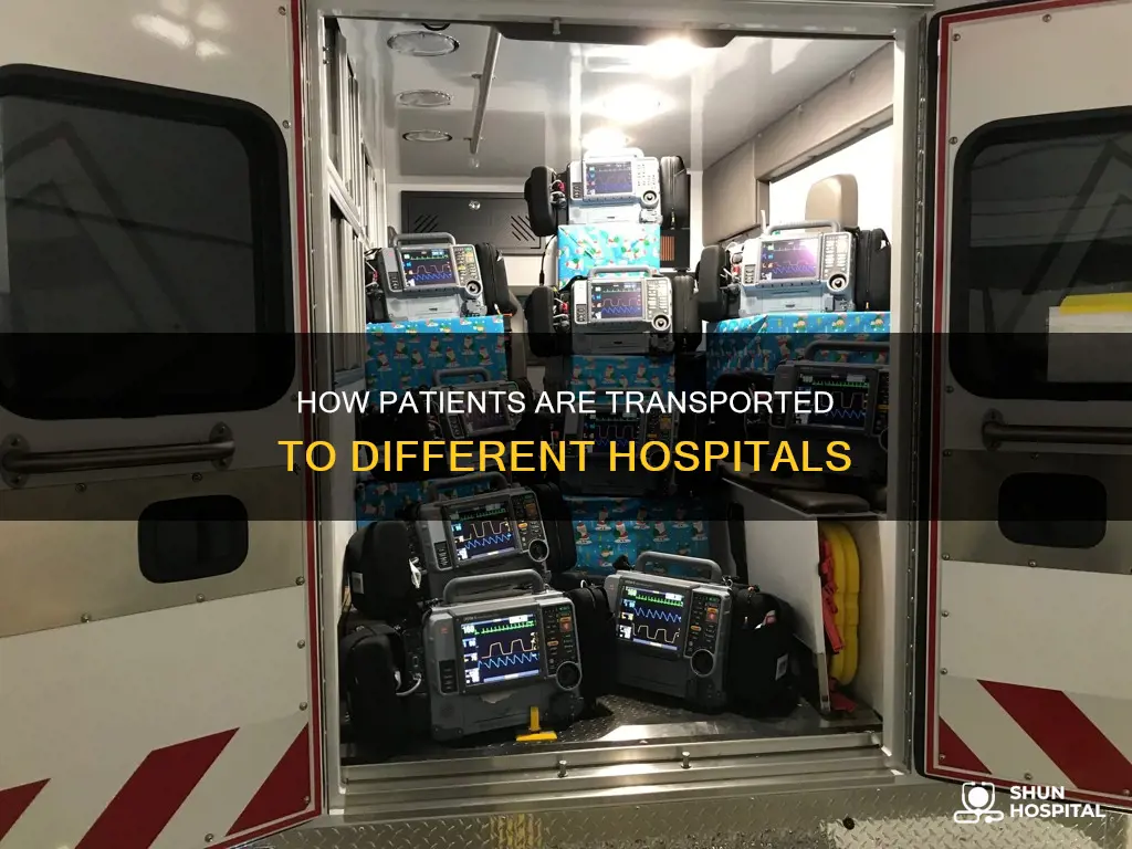 are people transported to to differnt hospitals