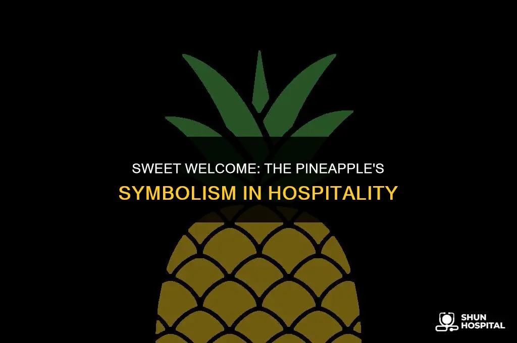 are pineapples a sign of hospitality