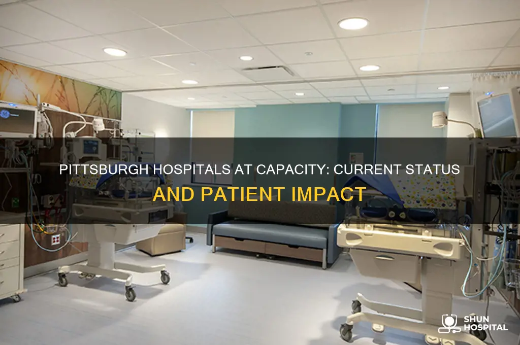 are pittsburgh hospitals at capacity