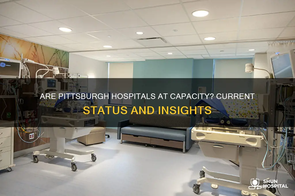 are pittsburgh hospitals full