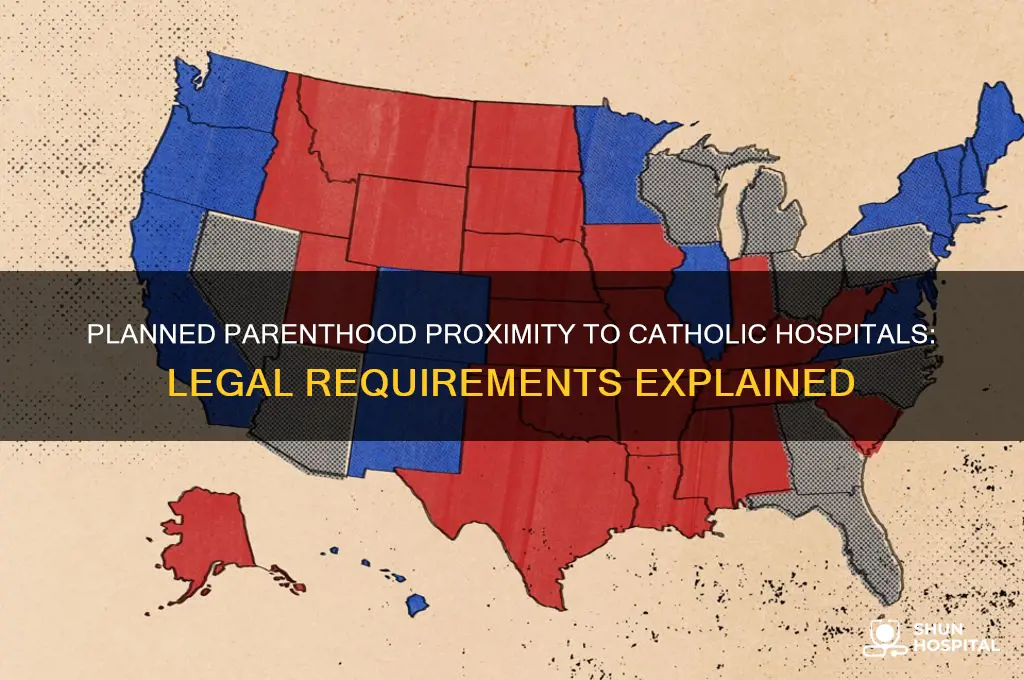 are planned parenthood clinics required to be near catholic hospitals