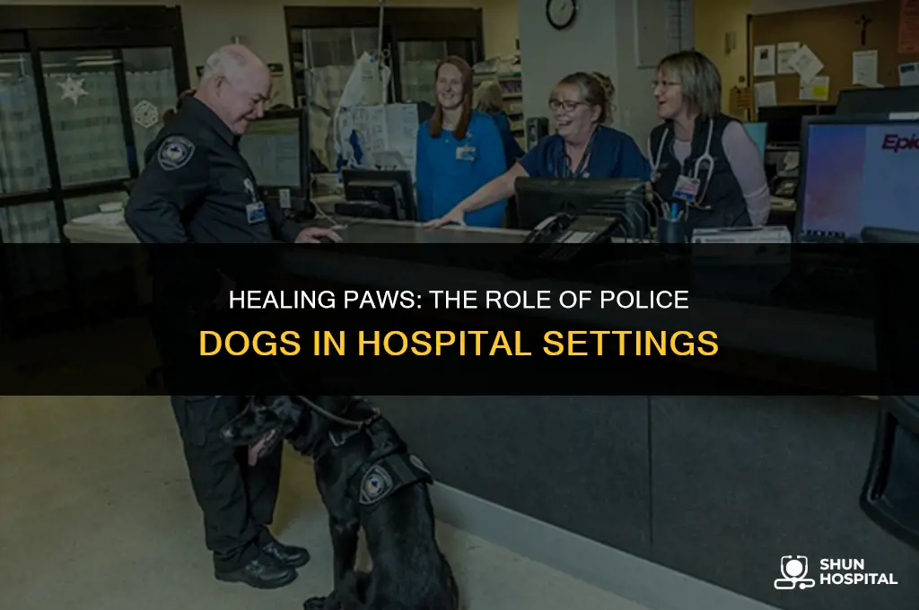are police dogs allowed in hospitals