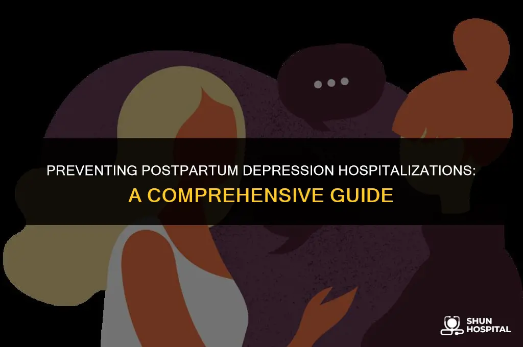 are postpartum hospitalization for depression preventable