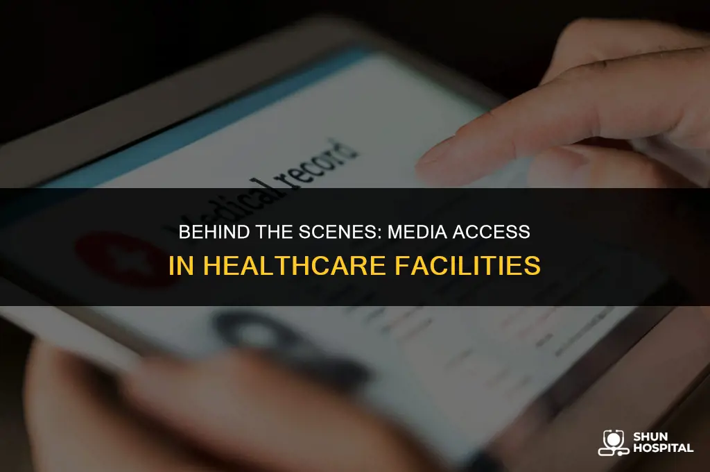 are press allowed in a hospital