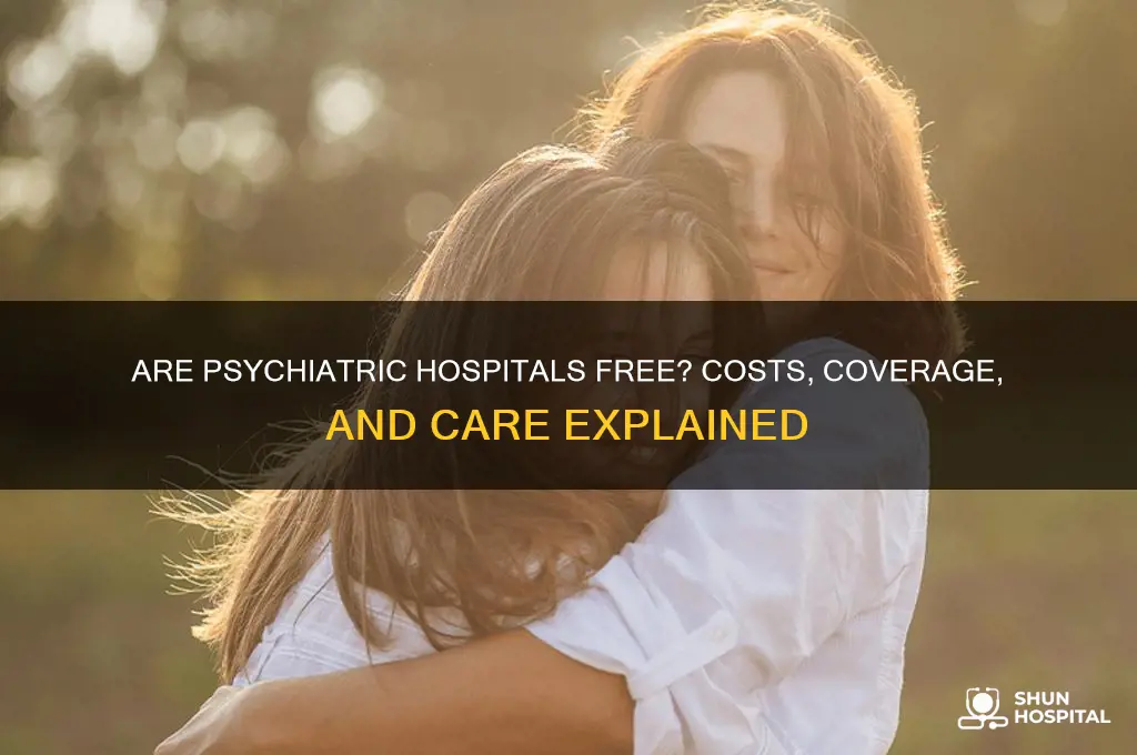 are psychiatric hospitals free