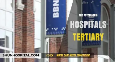 Are Psychiatric Hospitals Tertiary Care Facilities? Exploring the Role