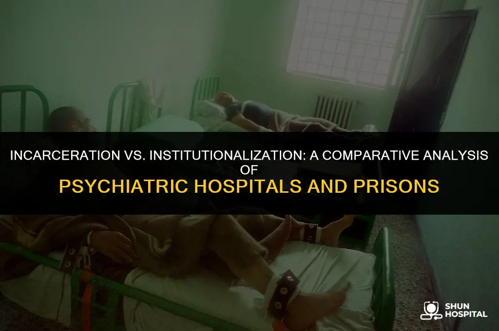 are psychiatric hospitals worse than prison