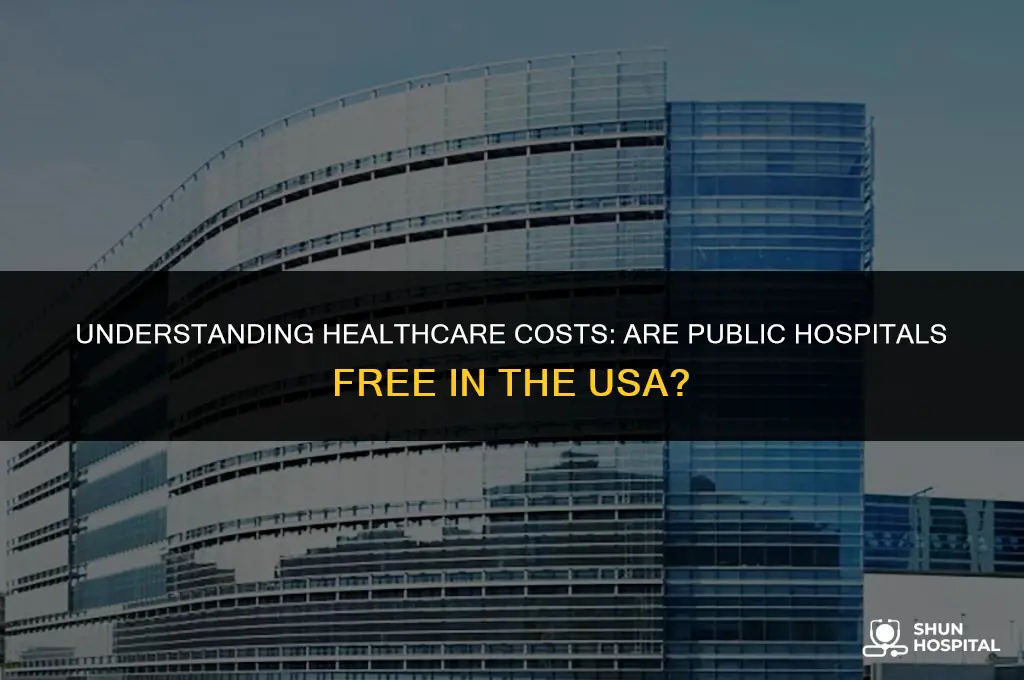 are public hospitals free in usa