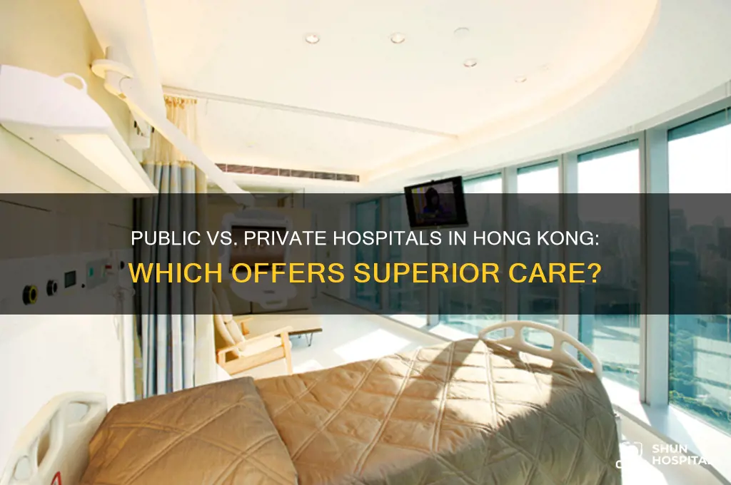 are public or private hospitals better in hong kong