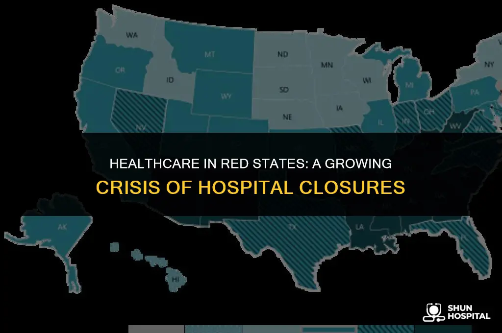 are red states losing more hospitals