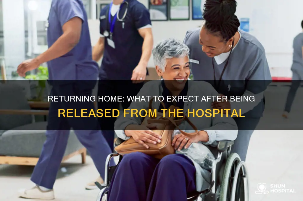 are released from the hospital