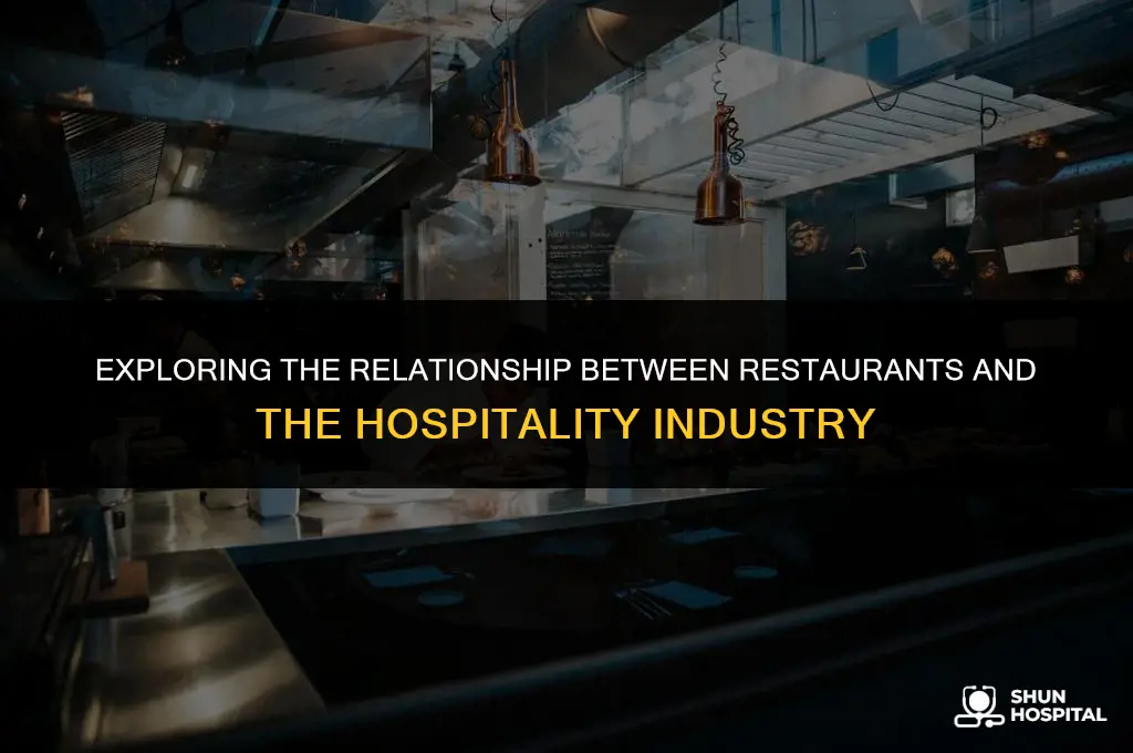 are restaurants in the hospitality industry