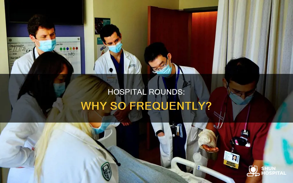 are rounds every 2 hours in hospital