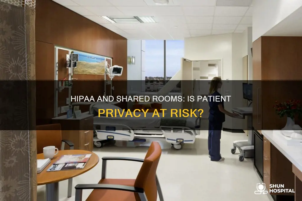 are shared hospital rooms a hipaa violation
