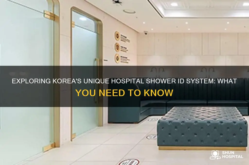are shower id hospital korea