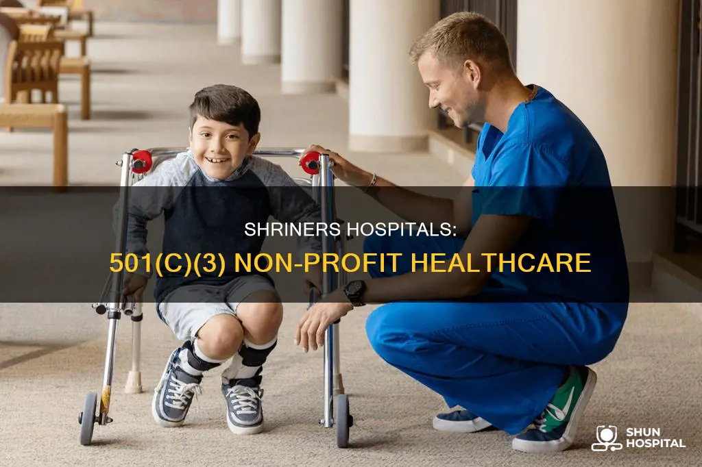 are shriners hospital a 501c3 non-profit