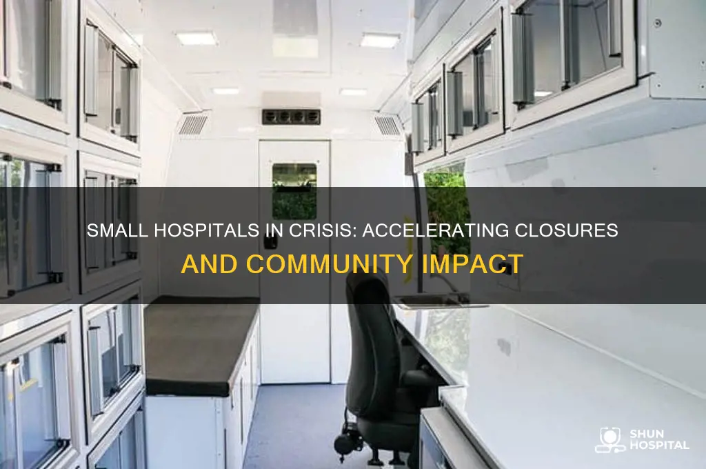 are small hospitals closng at a higher rate than before