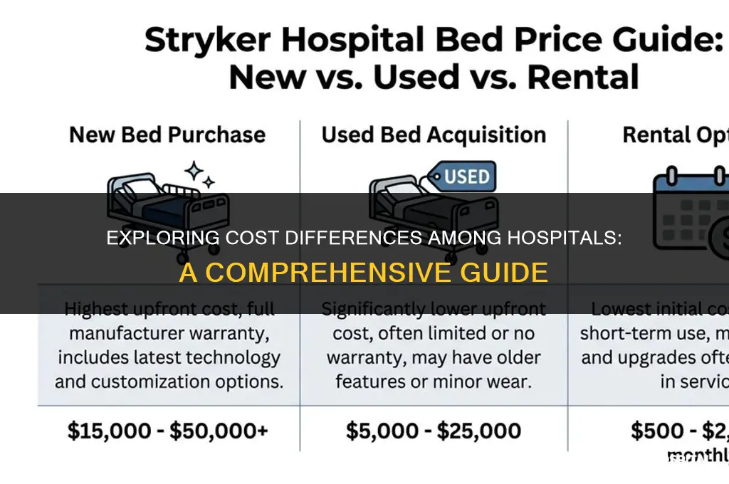 are some hospitals cheaper than others