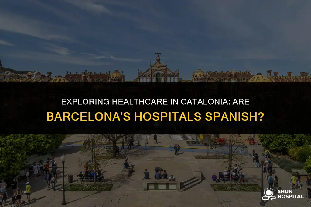 are the hospitals in barcelona spanish