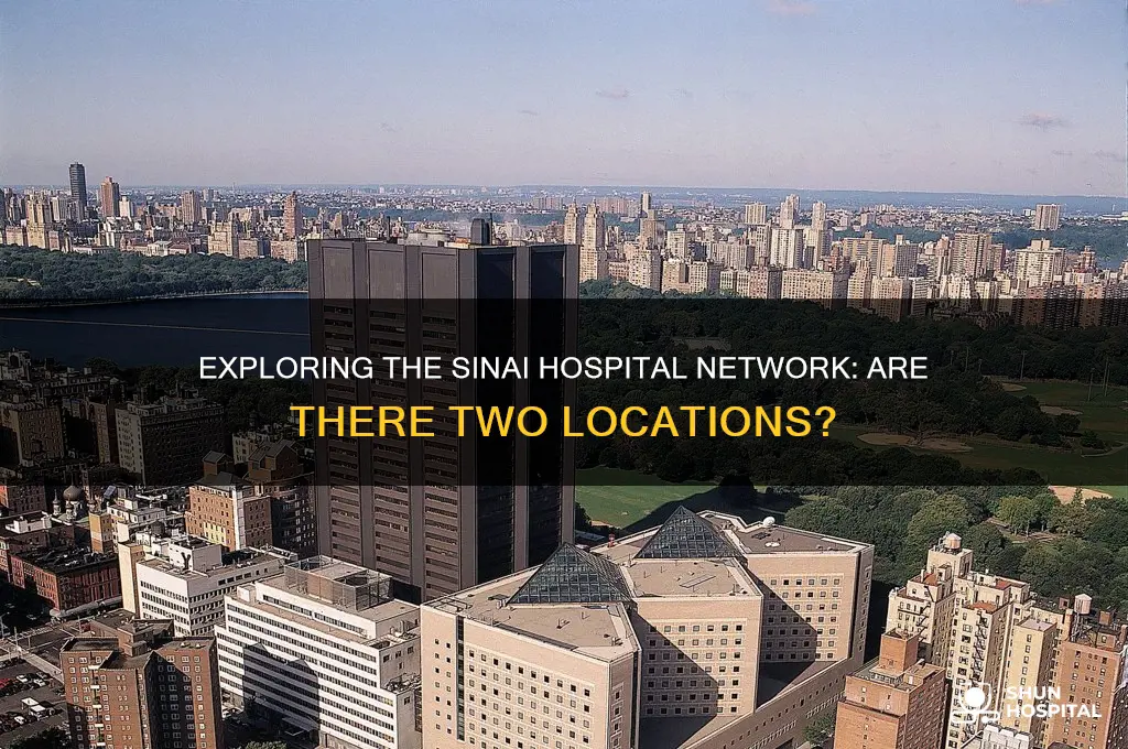 are there 2 sinai hospitals