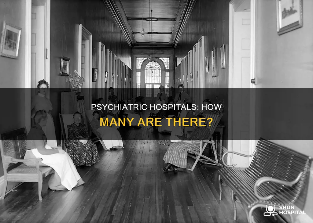 are there a lot of psychiatric hospitals