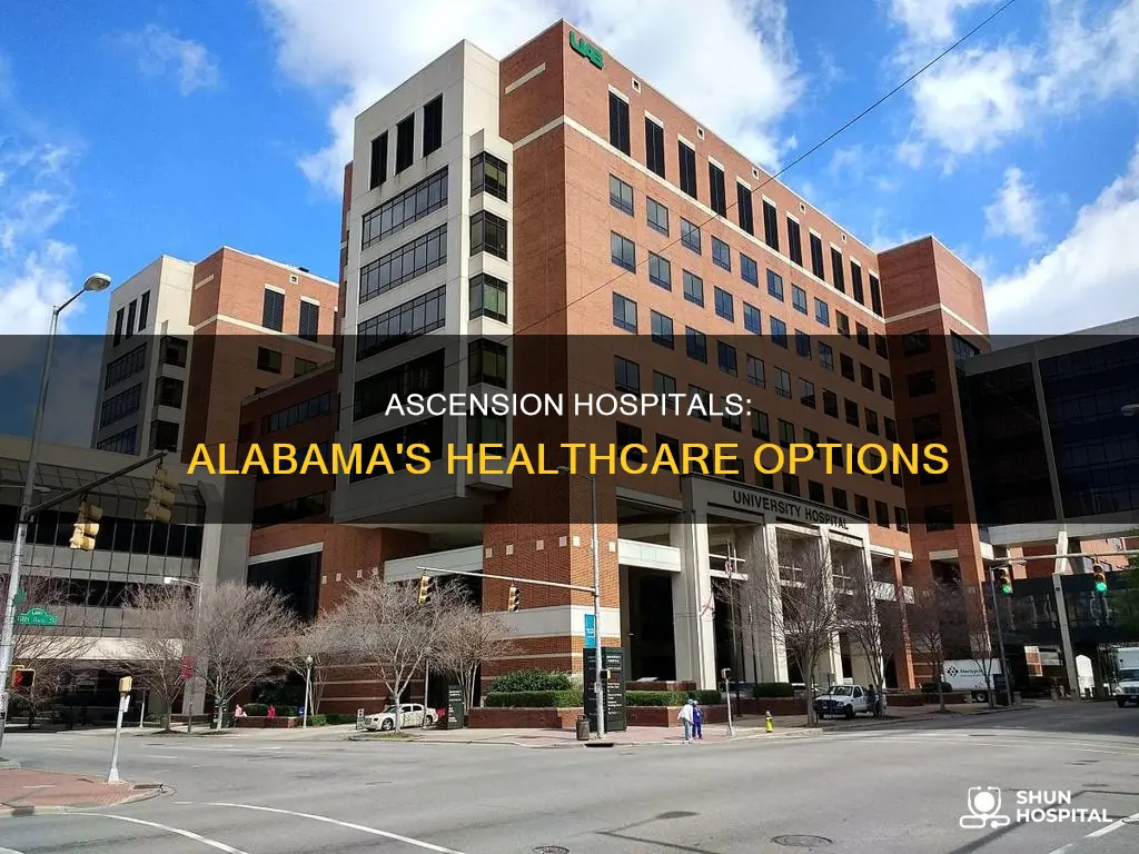 are there any ascension hospitals in alabama