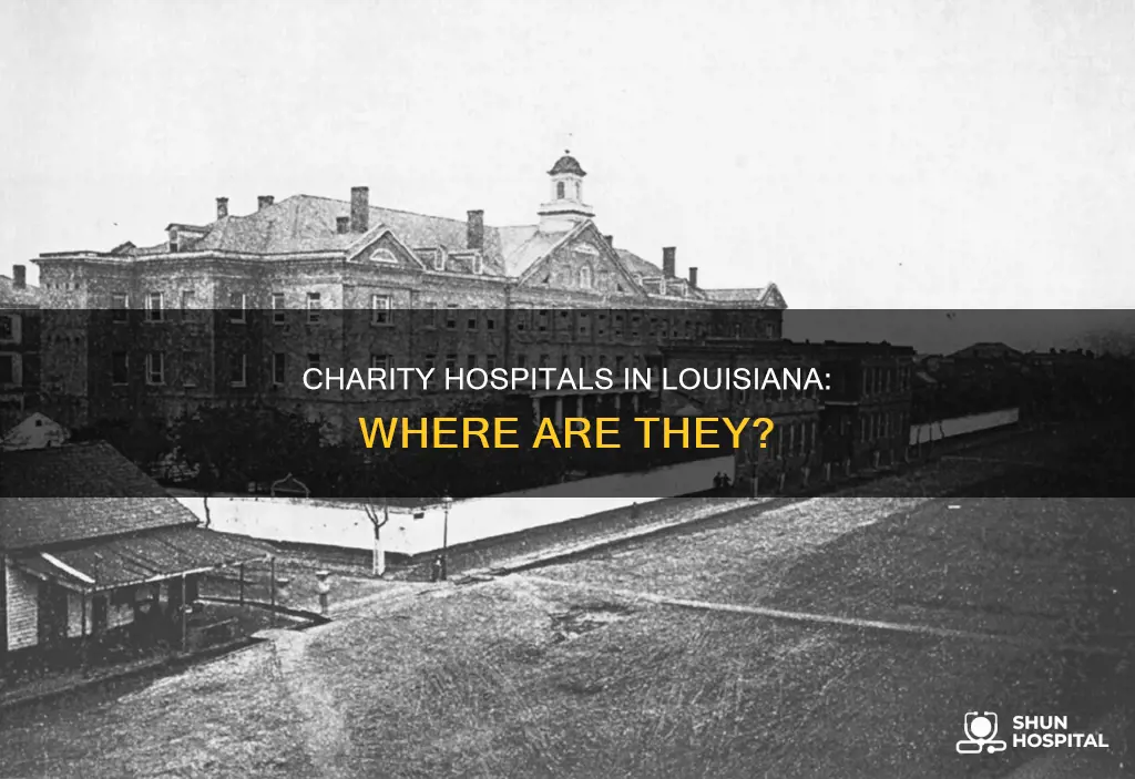are there any charity hospitals in louisiana