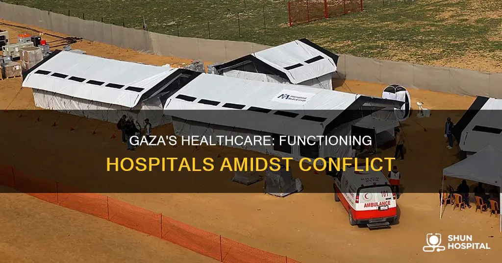 are there any functioning hospitals in gaza