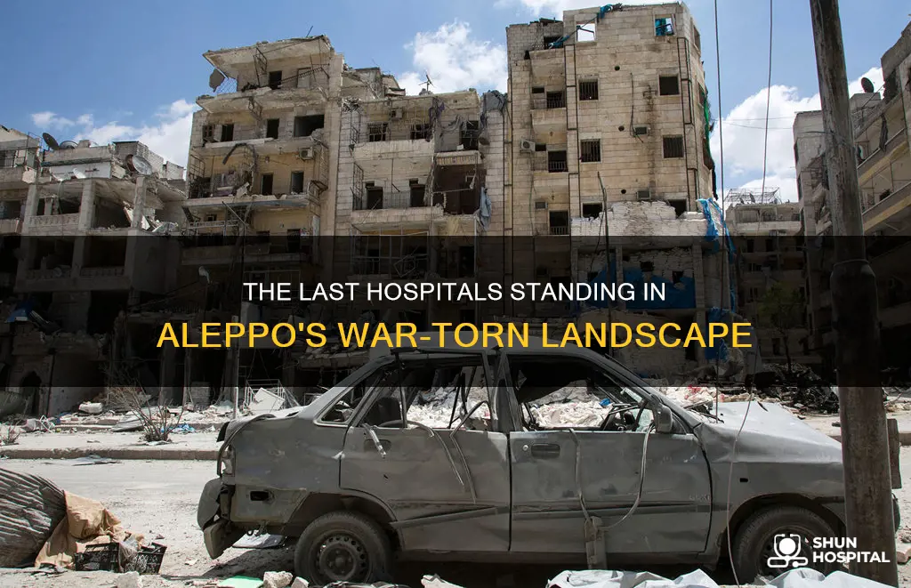 are there any hospitals left in aleppo