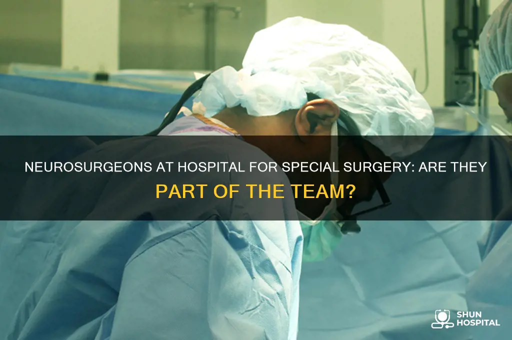 are there any neurosurgeons at hospital for special surgery