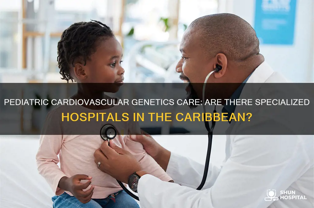 are there any pediatric cardiovascular genetics hospitals in the caribbean