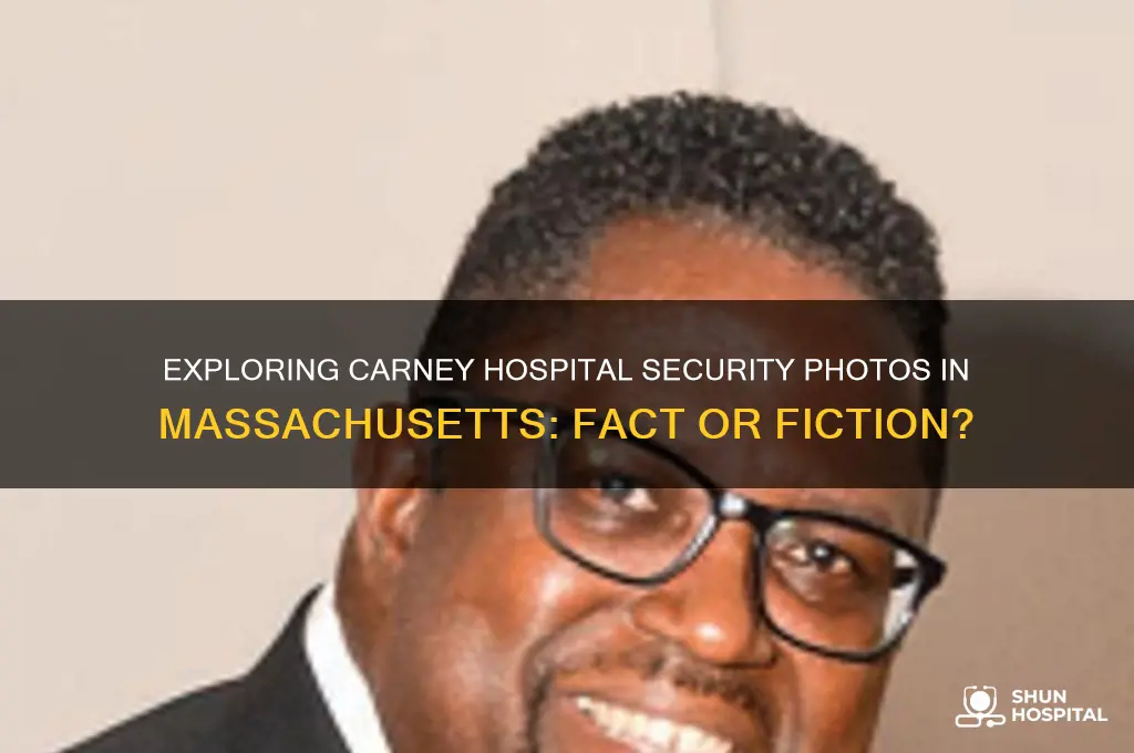 are there any photoes of carney hospital security in mass