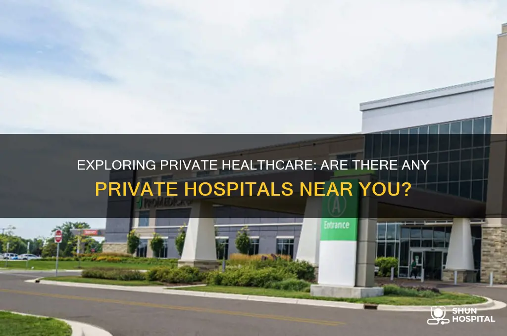 are there any private hospitals