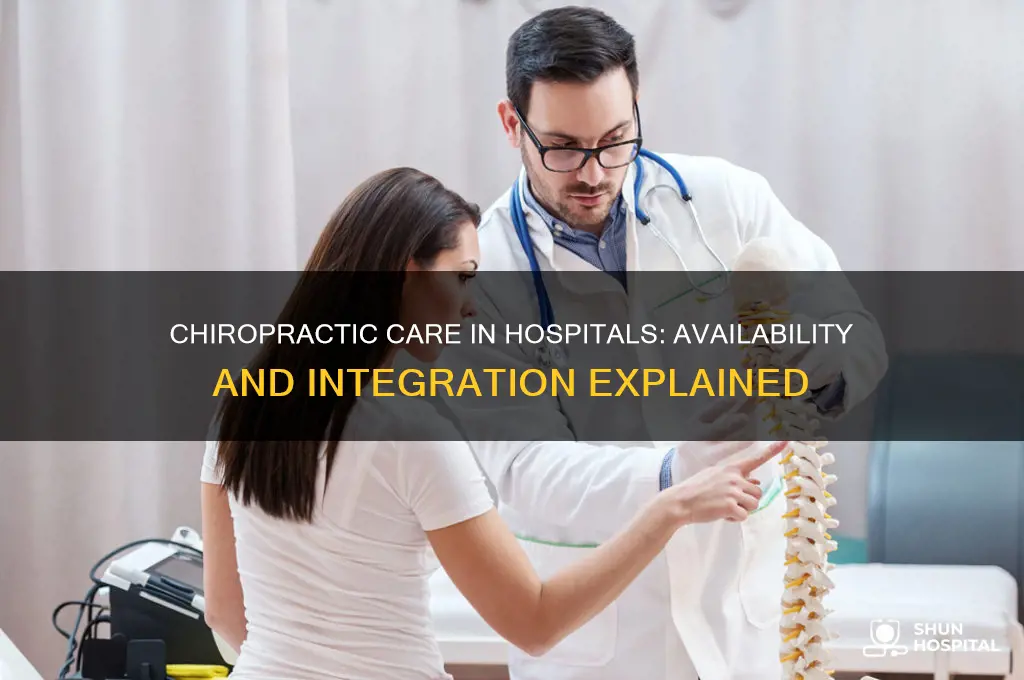 are there chiropractors in hospitals
