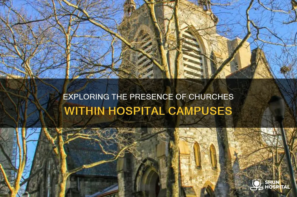 are there churches in hospitals