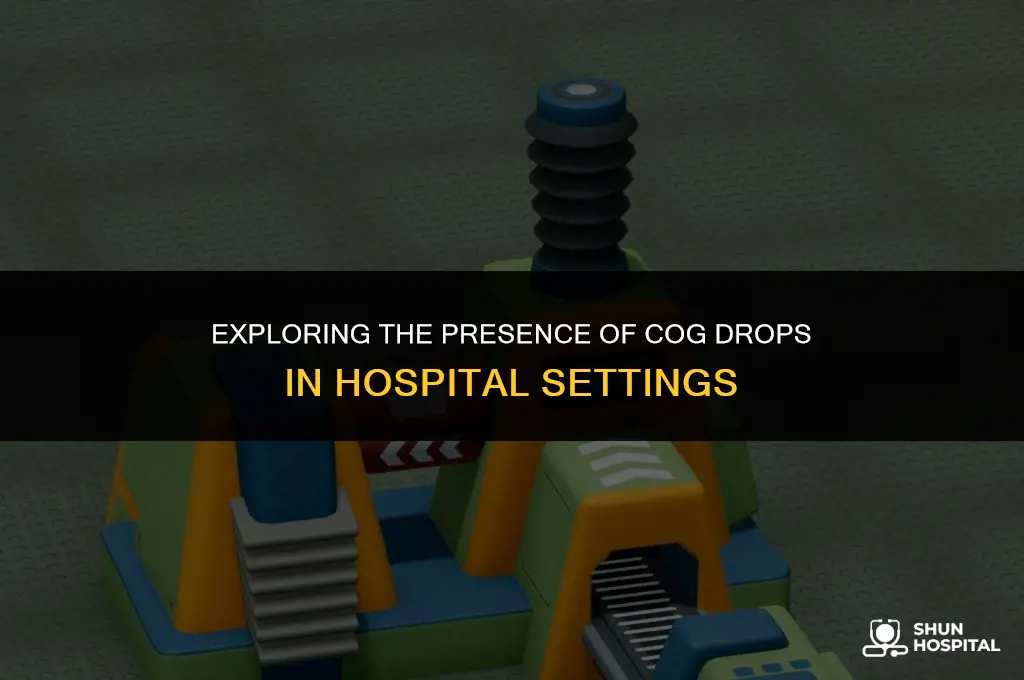 are there cogh drops in hospitals