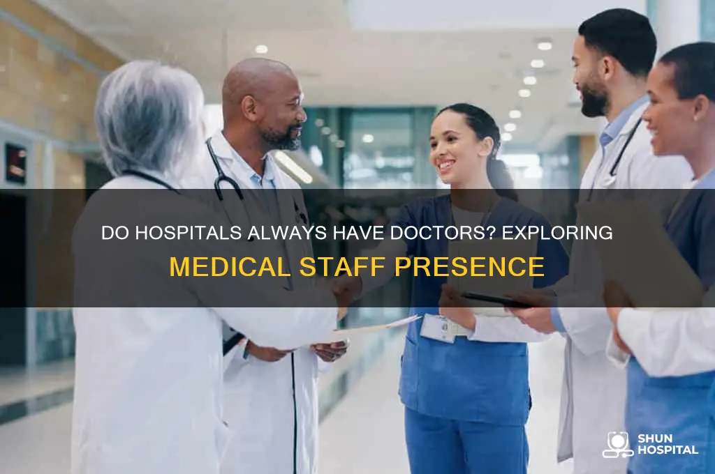 are there doctors in hospitals