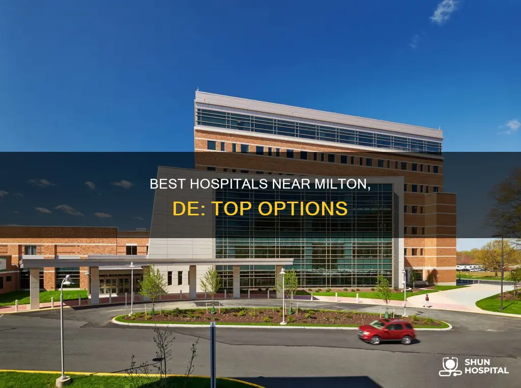 are there good hospitals near milton de