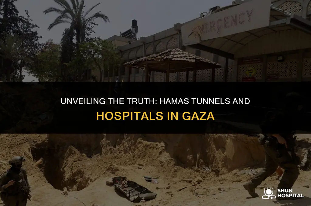 are there hamas tunnels under hospitals