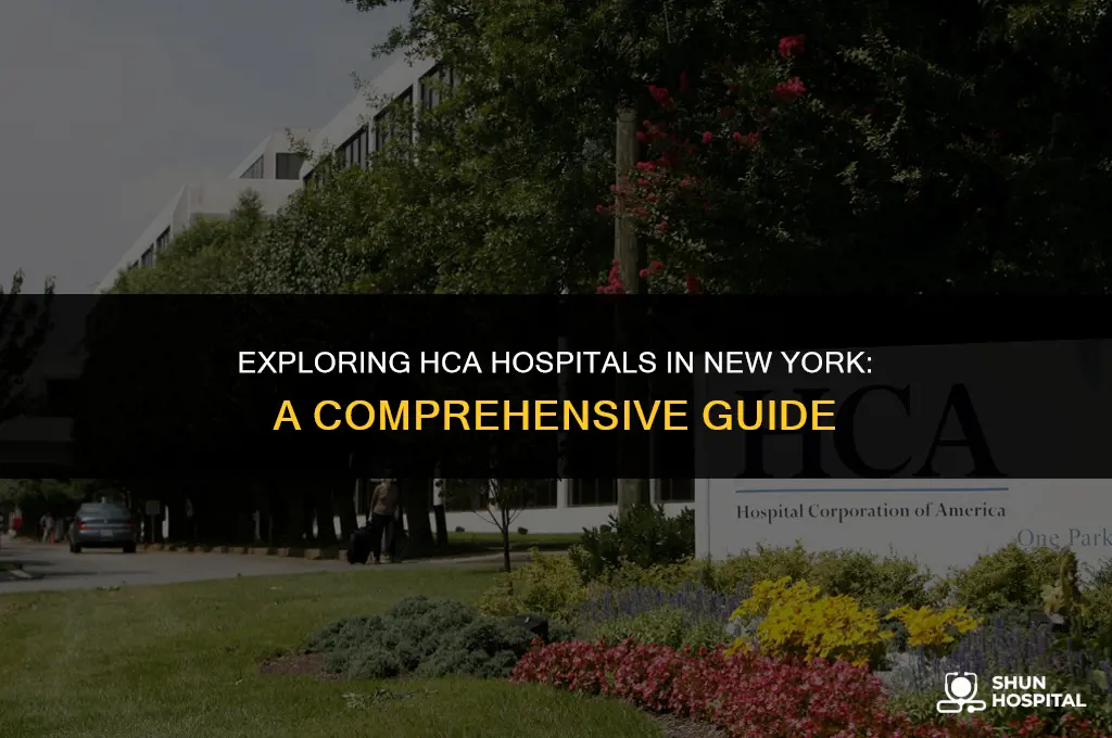 are there hca hospitals in ny