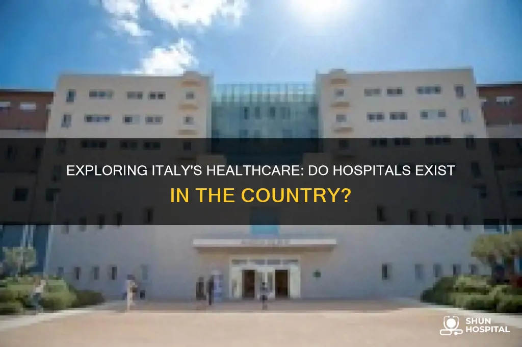 are there hospitals in italy