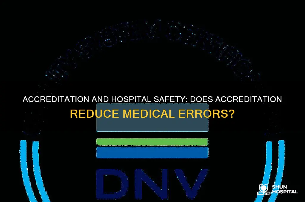 are there less errors in hospitals that are accredited