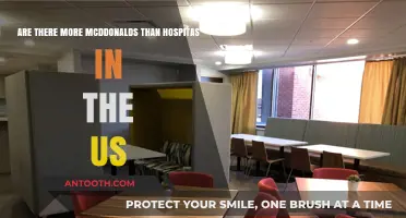 McDonald's vs. Hospitals: Which Has More Locations in the U.S.?