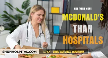 McDonald's vs Hospitals: Who Wins the Numbers Game?