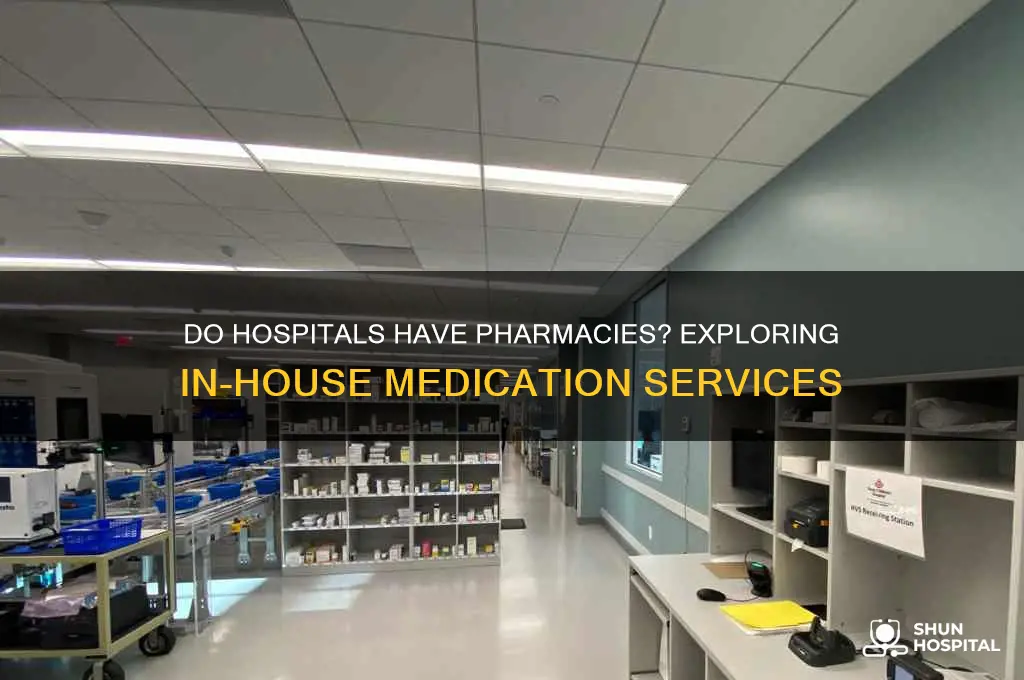 are there pharmacies in hospitals