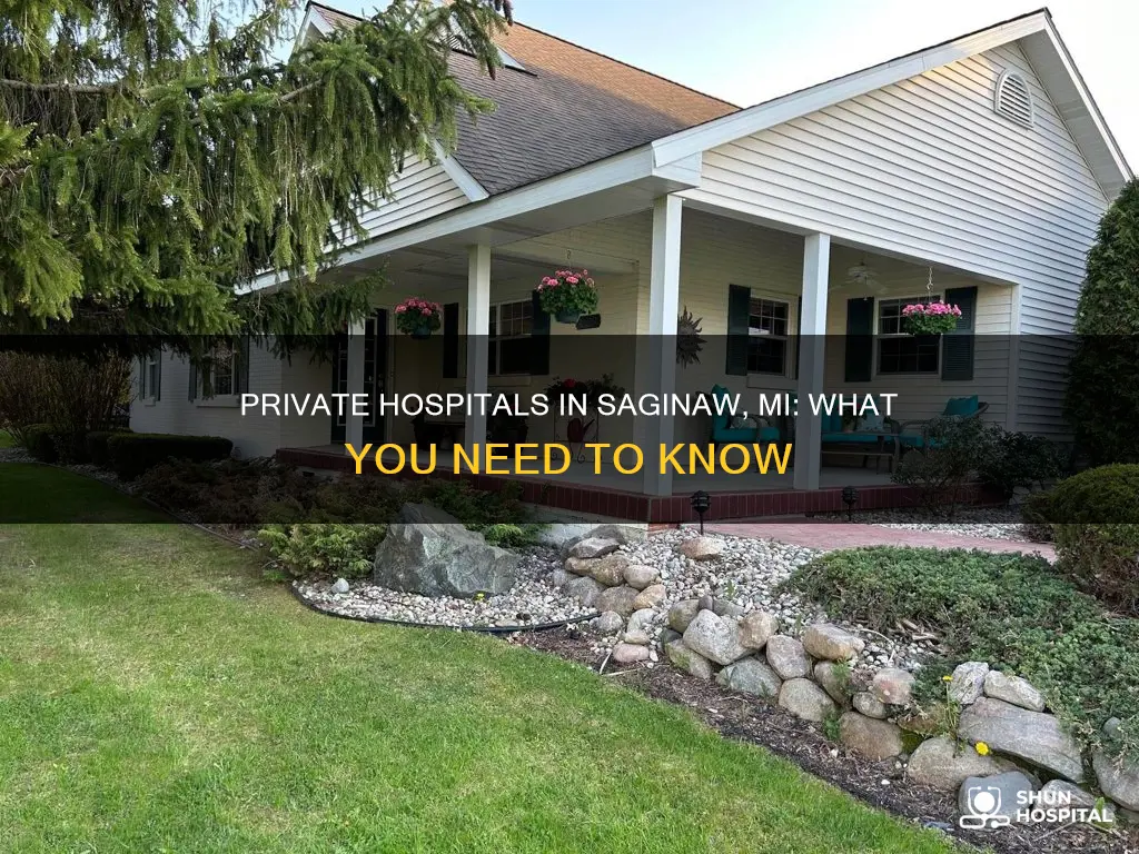 are there private hospitals in saginaw mi