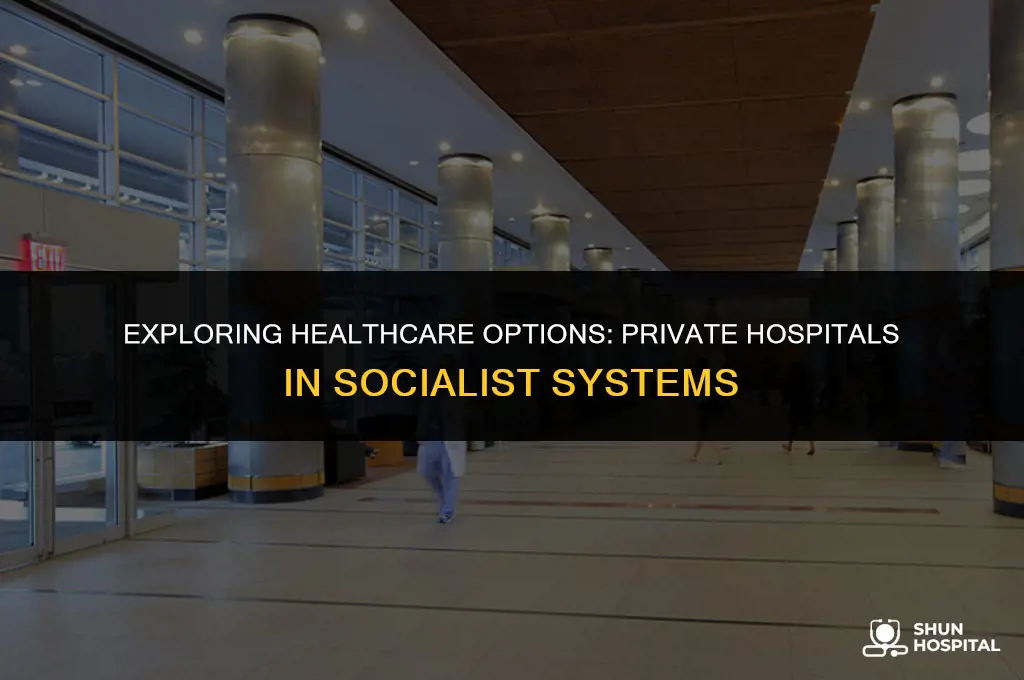 are there private hospitals under socialism