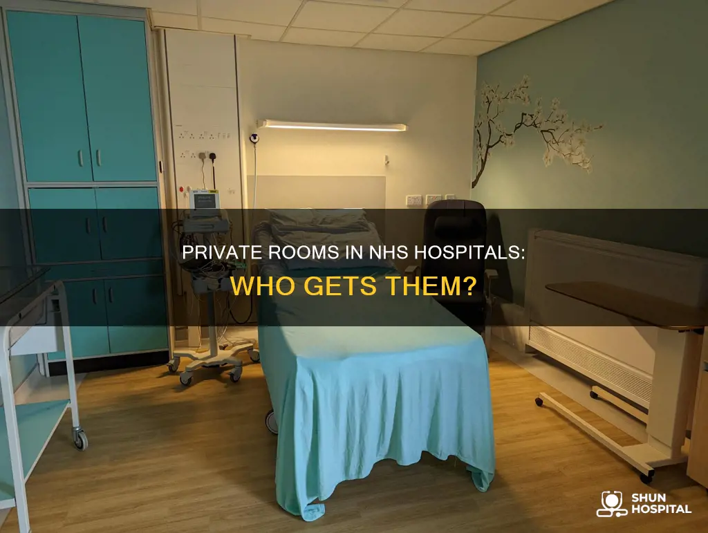 are there private rooms in nhs hospitals